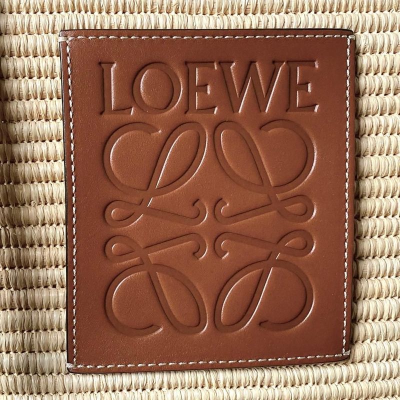 Loewe Square Basket Small Brown Bag