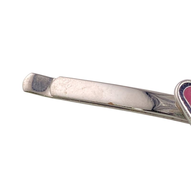 Prada 1 If051 Triangle Logo Hair Accessory Pink Ladies