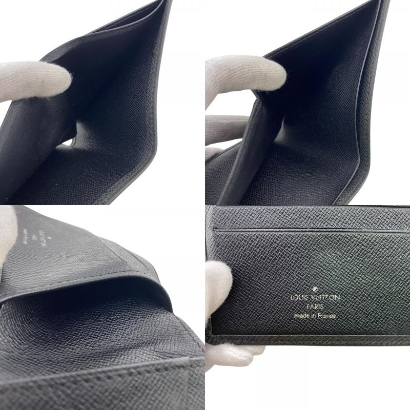 Louis Vuitton M30531 Billfold Portefeuille Multiple Bifold Wallet Noir Black