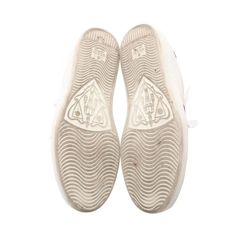 Gucci Sneakers Ace Stripe 523469 Leather Shoes Men's B