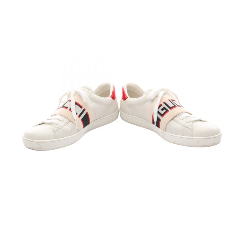 Gucci Sneakers Ace Stripe 523469 Leather Shoes Men's B