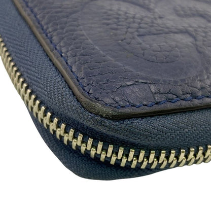Gucci 739484 Round Zip Wallet Long Wallet Navy Unisex