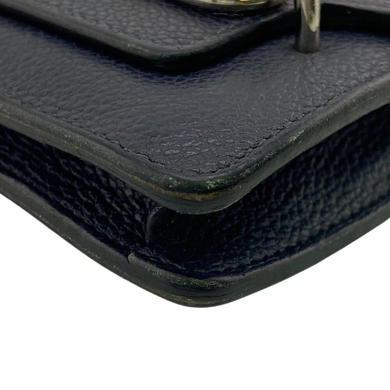 Hermes Ruri Slim Compact Wallet Mini Wallet Coin Case Flap Veau Epsom Pochette