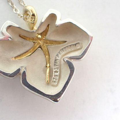 Tiffany & Co 925 750 Nature Leaf Pendant