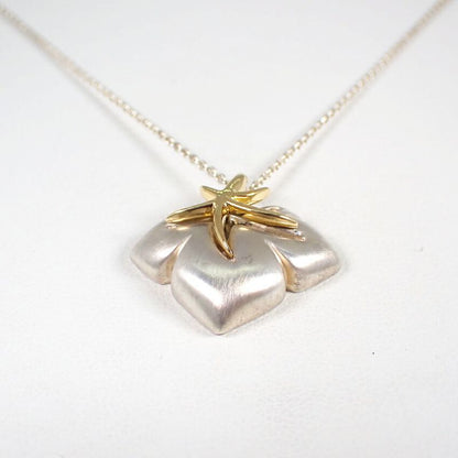 Tiffany & Co 925 750 Nature Leaf Pendant