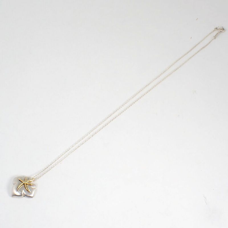 Tiffany & Co 925 750 Nature Leaf Pendant
