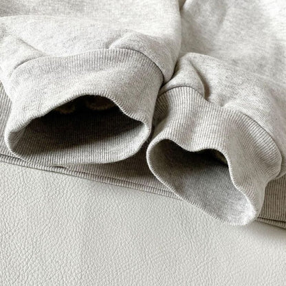 Balenciaga Logo Hoodie Gray Xs