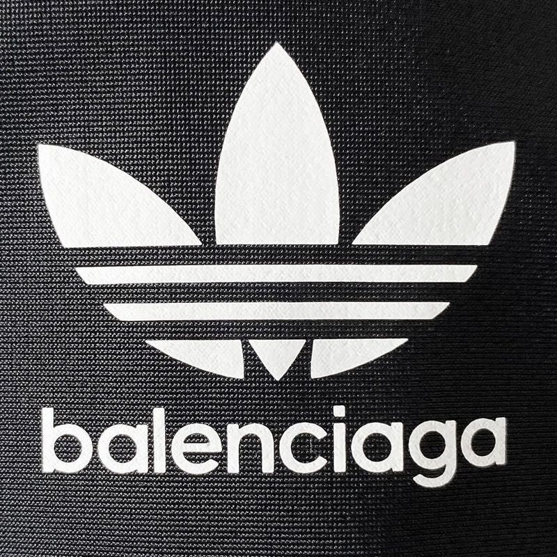 Balenciaga Adidas Long Sleeve Dress Black
