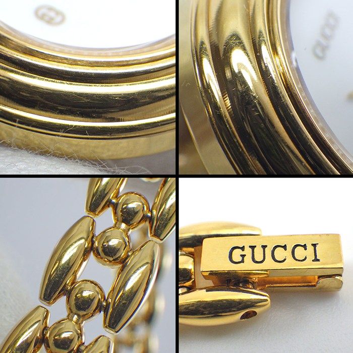 Gucci Watch Change Bezel 11 12 Multicolor Bezel All 6 Colors White Dial
