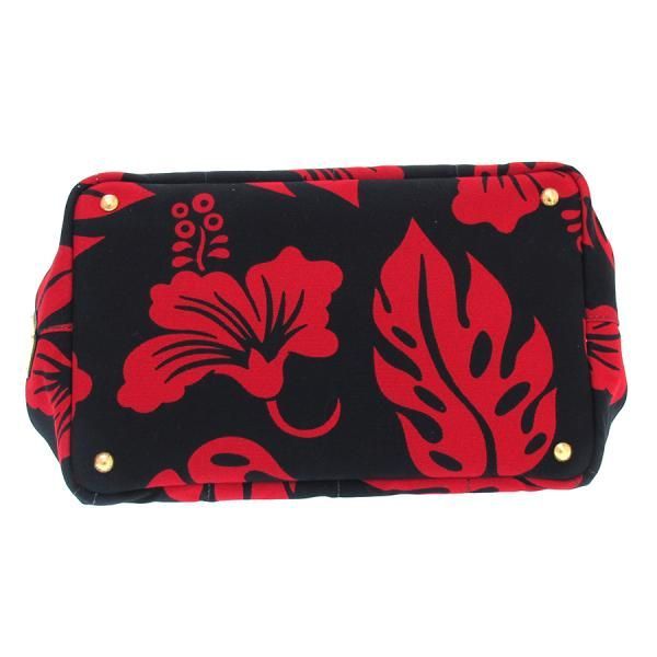 Prada Canapa 2-Way Hibiscus