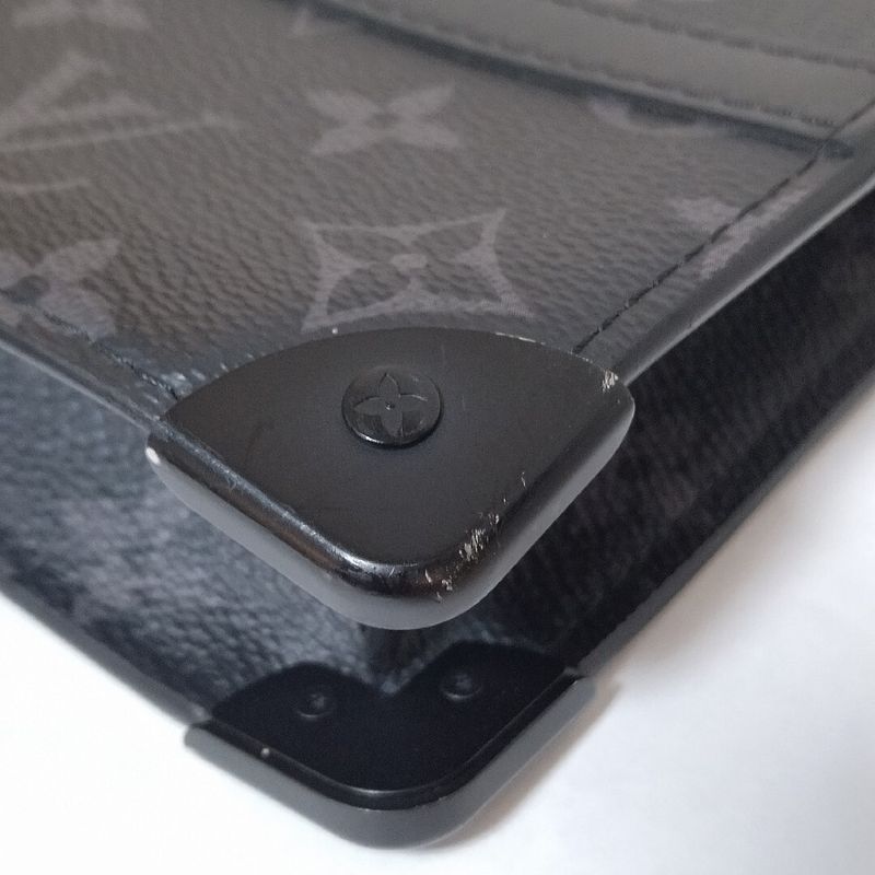 Louis Vuitton Monogram Eclipse Trunk Pochette Clutch