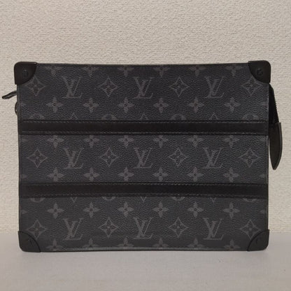 Louis Vuitton Monogram Eclipse Trunk Pochette Clutch