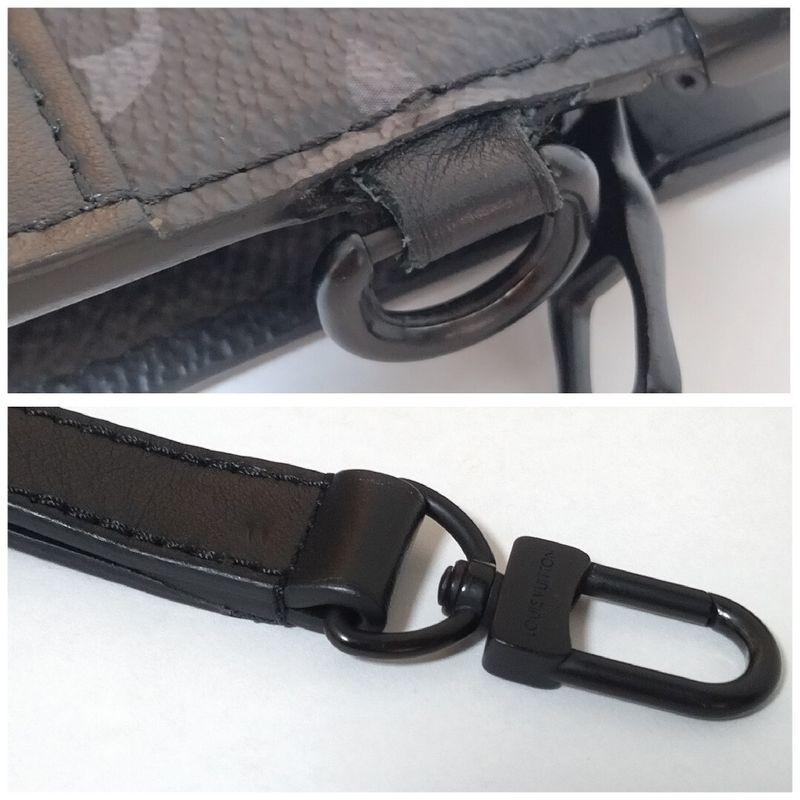 Louis Vuitton Monogram Eclipse Trunk Pochette Clutch