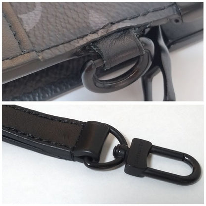 Louis Vuitton Monogram Eclipse Trunk Pochette Clutch