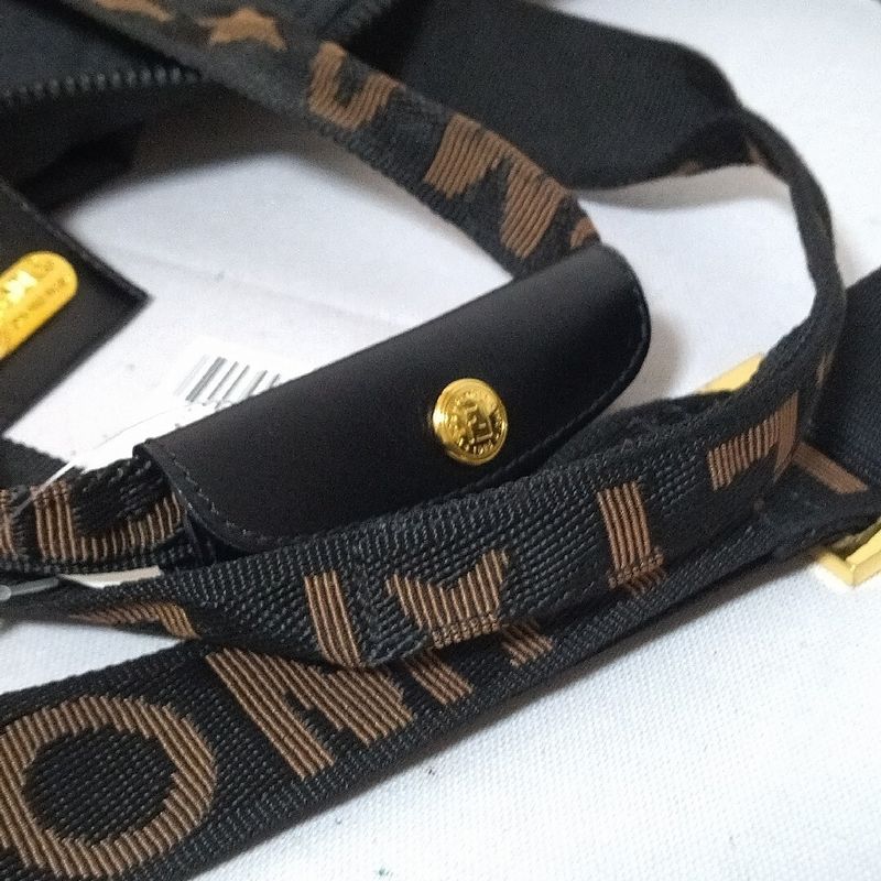 Fendi 2-Way Boston Bag Nylon Logo