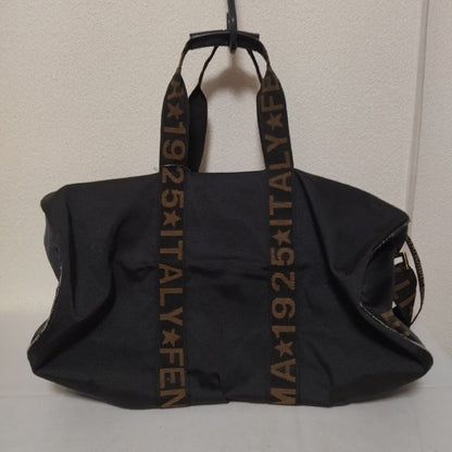 Fendi 2-Way Boston Bag Nylon Logo