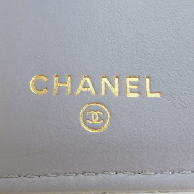 Chanel Tri-fold Wallet Boy