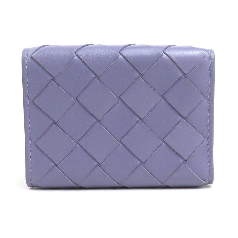 Bottega Veneta Trifold Wallet Intrecciato