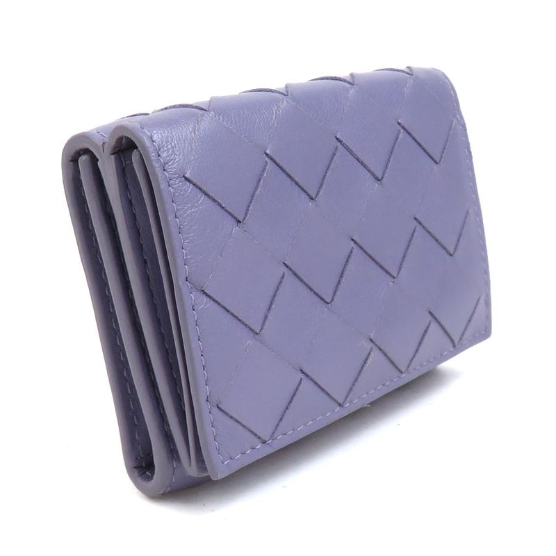 Bottega Veneta Trifold Wallet Intrecciato