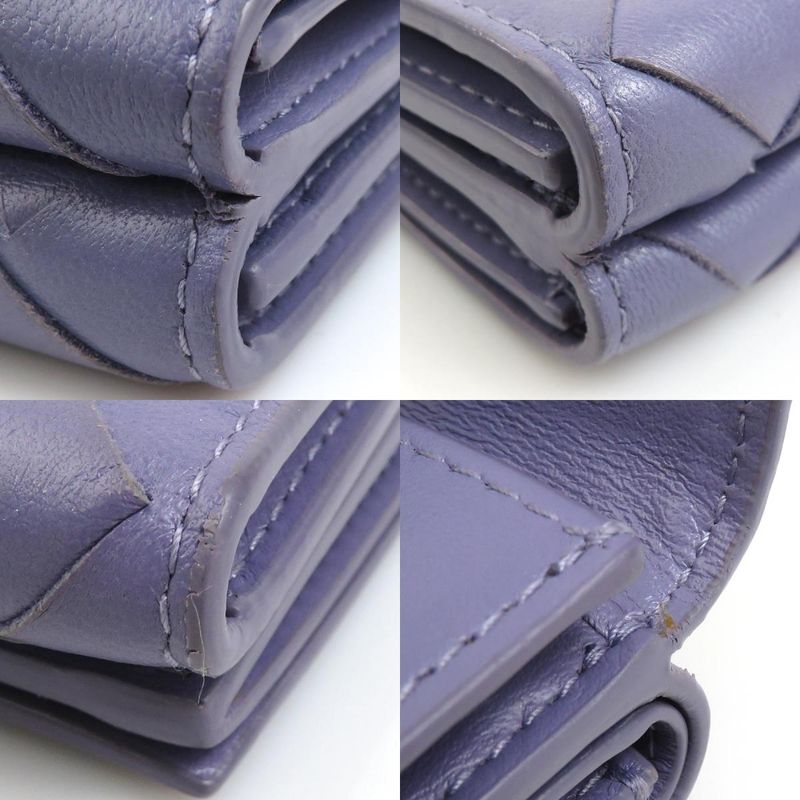 Bottega Veneta Trifold Wallet Intrecciato