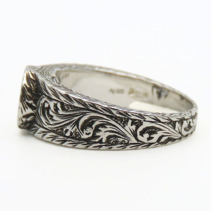 Gucci Ring Interlocking Arabesque 13 Silver 925 Approx 5.4 g Silver