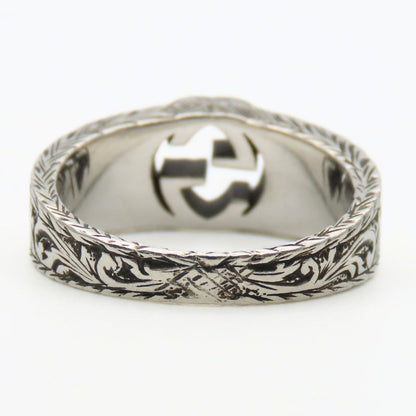 Gucci Ring Interlocking Arabesque 13 Silver 925 Approx 5.4 g Silver