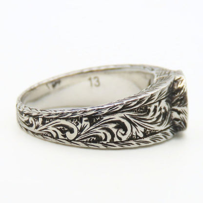 Gucci Ring Interlocking Arabesque 13 Silver 925 Approx 5.4 g Silver