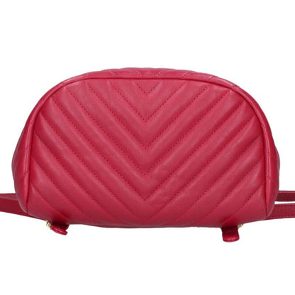 Chanel Chevron Lambskin Backpack