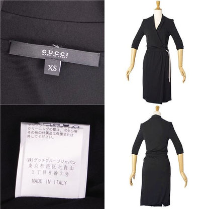 Gucci Dress Half Sleeve Rayon Jersey Chain Top