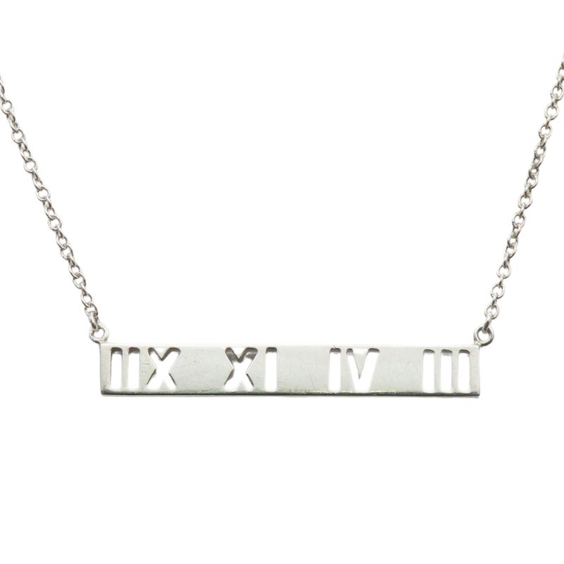 Tiffany & Co Necklace Atlas Open Approx Silver
