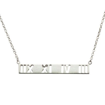 Tiffany & Co Necklace Atlas Open Approx Silver