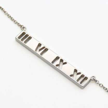 Tiffany & Co Necklace Atlas Open Approx Silver