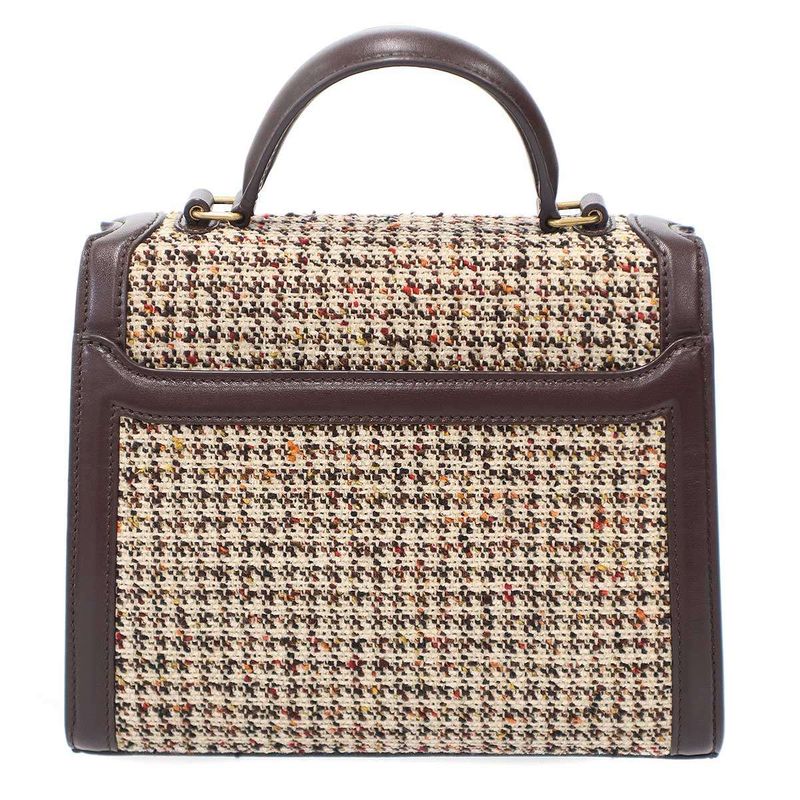 Saint Laurent Paris Baby Cassandra Tweed Shoulder Bag