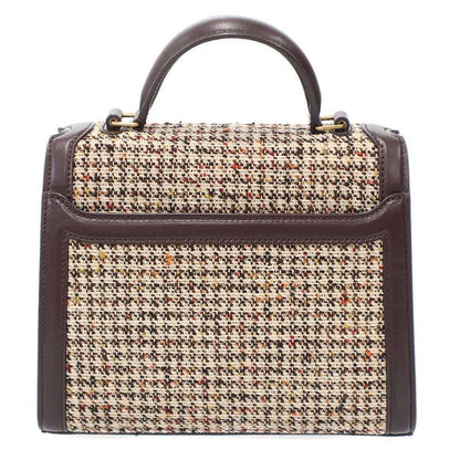 Saint Laurent Paris Baby Cassandra Tweed Shoulder Bag