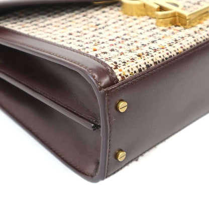 Saint Laurent Paris Baby Cassandra Tweed Shoulder Bag