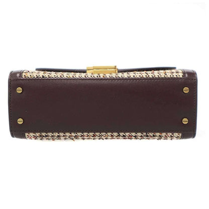 Saint Laurent Paris Baby Cassandra Tweed Shoulder Bag