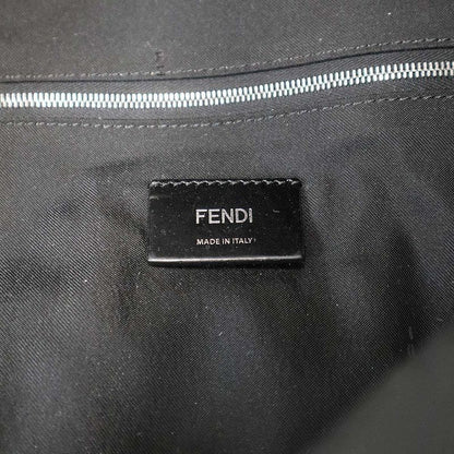 Fendi Monster Bugs Nylon Leather Backpack Black