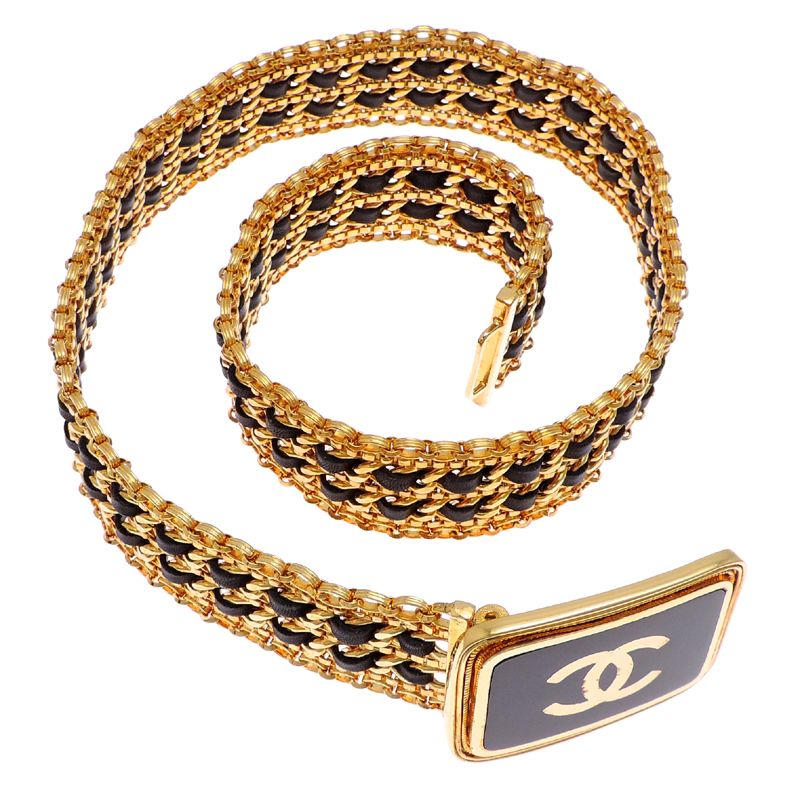 Chanel Leather Black