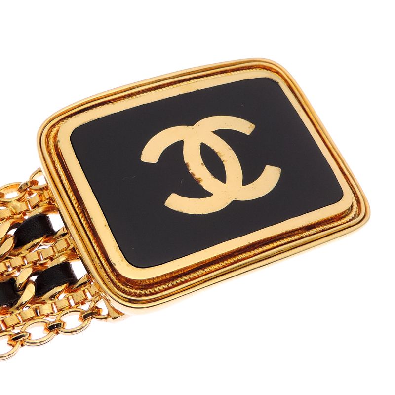 Chanel Leather Black