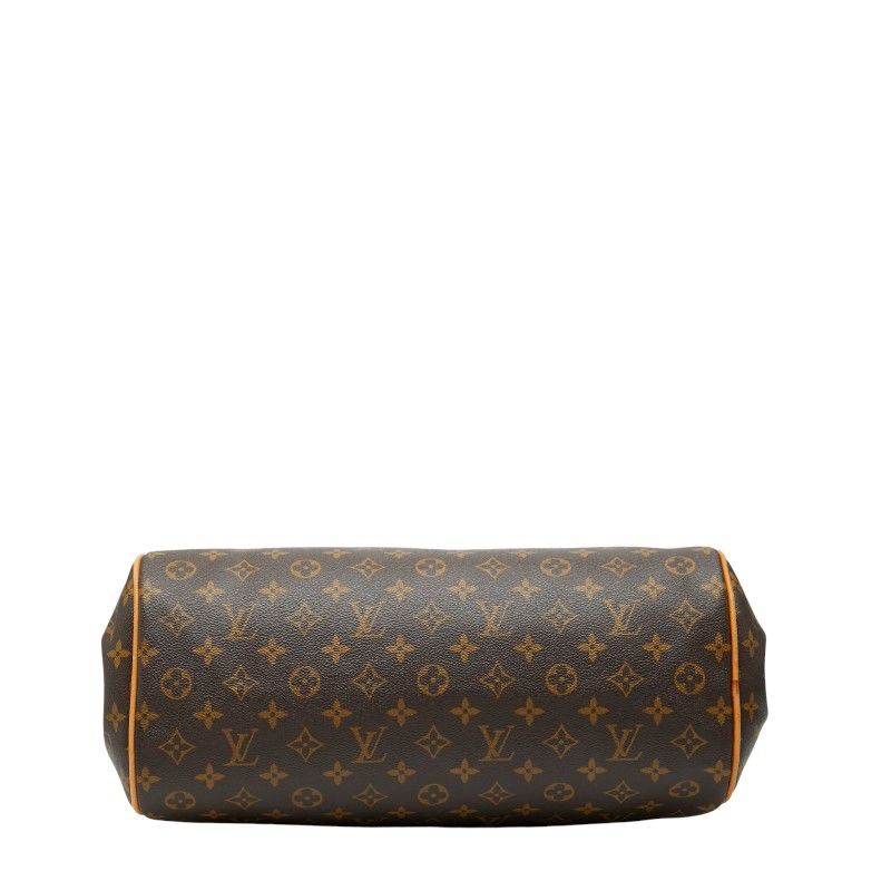 Louis Vuitton Monogram Montorgueil GM Tote Brown Leather