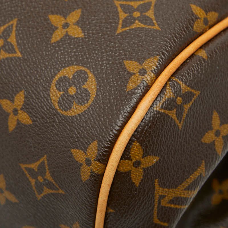 Louis Vuitton Monogram Montorgueil GM Tote Brown Leather