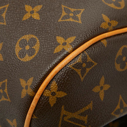 Louis Vuitton Monogram Montorgueil GM Tote Brown Leather
