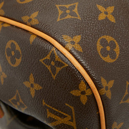 Louis Vuitton Monogram Montorgueil GM Tote Brown Leather