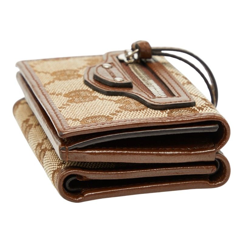 Gucci the Hacker Project GG Canvas Neo Classic Wallet Beige