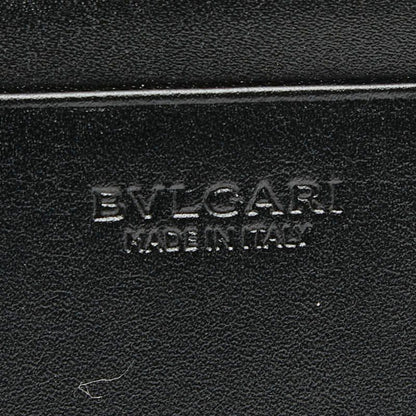 Bvlgari Octo Orange Black Leather