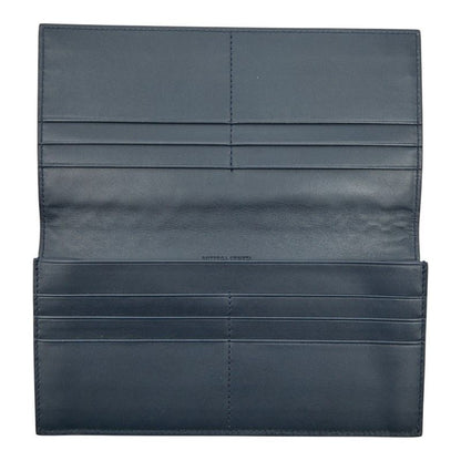 Bottega Veneta Intrecciato Navy Leather