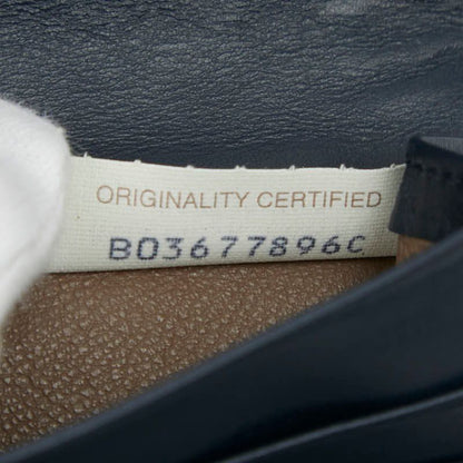 Bottega Veneta Intrecciato Navy Leather