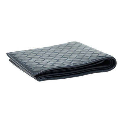 Bottega Veneta Intrecciato Navy Leather