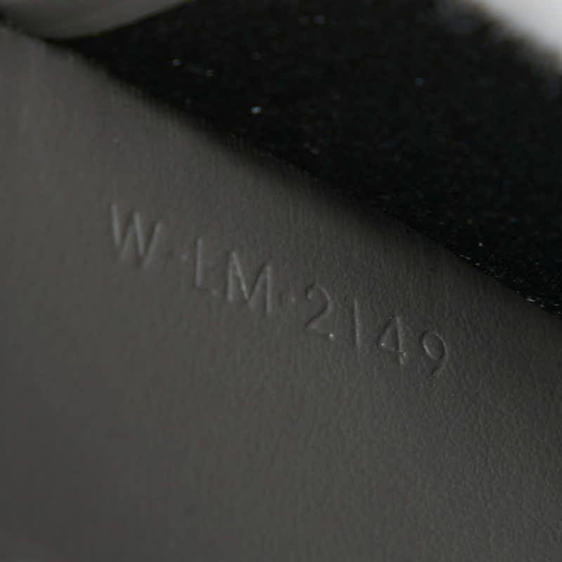 Celine Zip Around Wallet Gray Leather