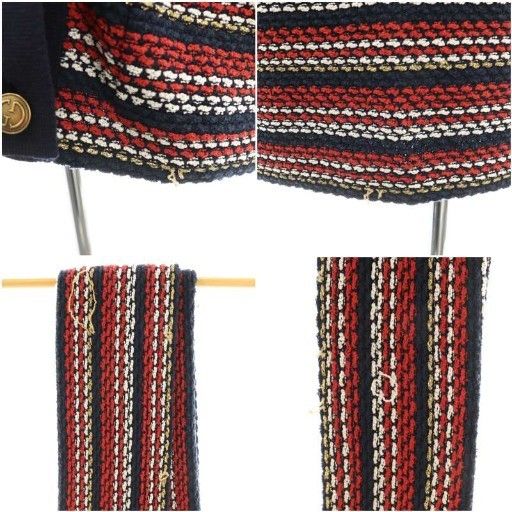 Gucci Twi de Bijuu Knit Jacket M Multicolor DO OS